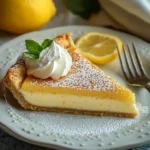 lemon sponge pie