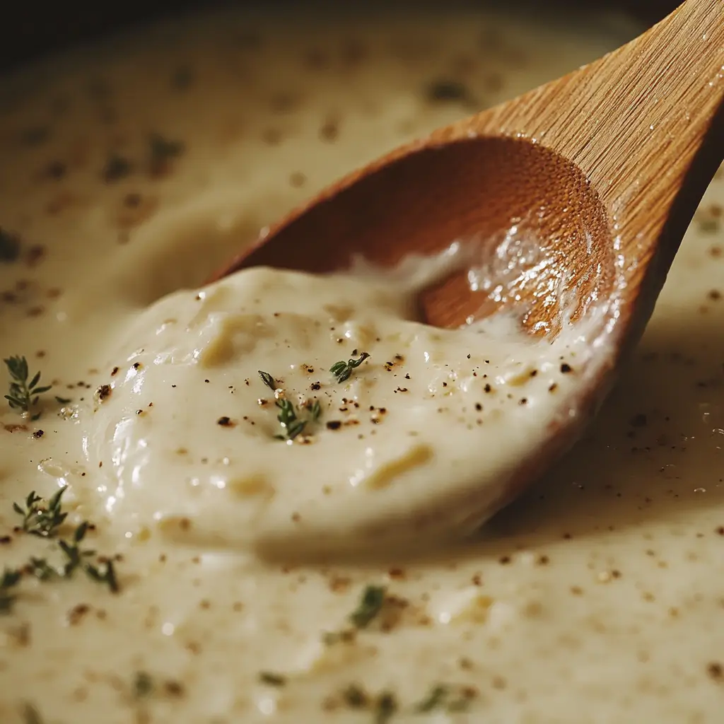 creamy alfredo lasagna soup