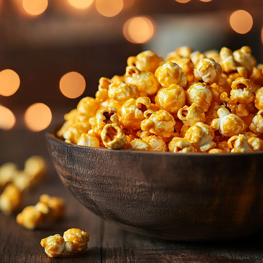 caramel cheese popcorn