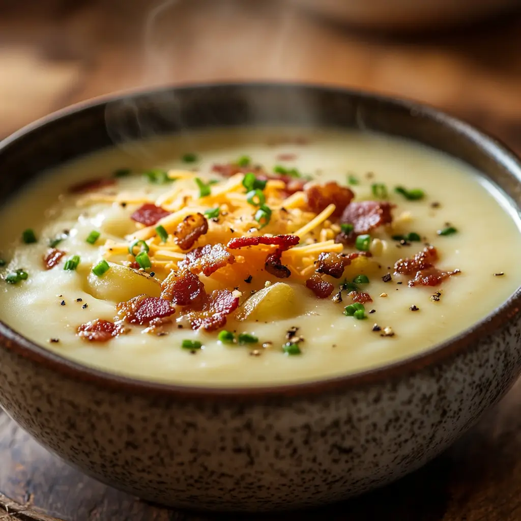 what goes with potato soup?