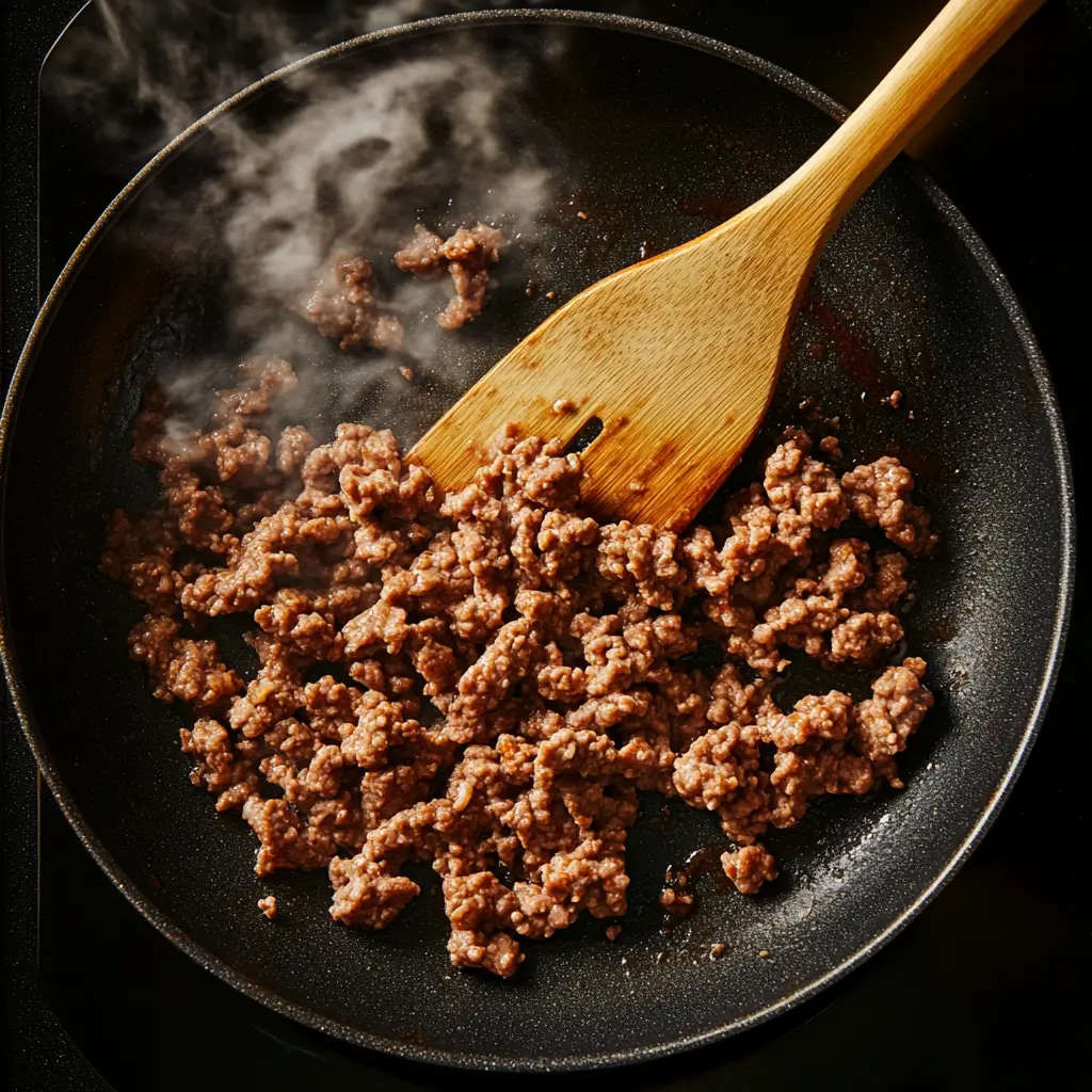 how to cook frozen ground beef