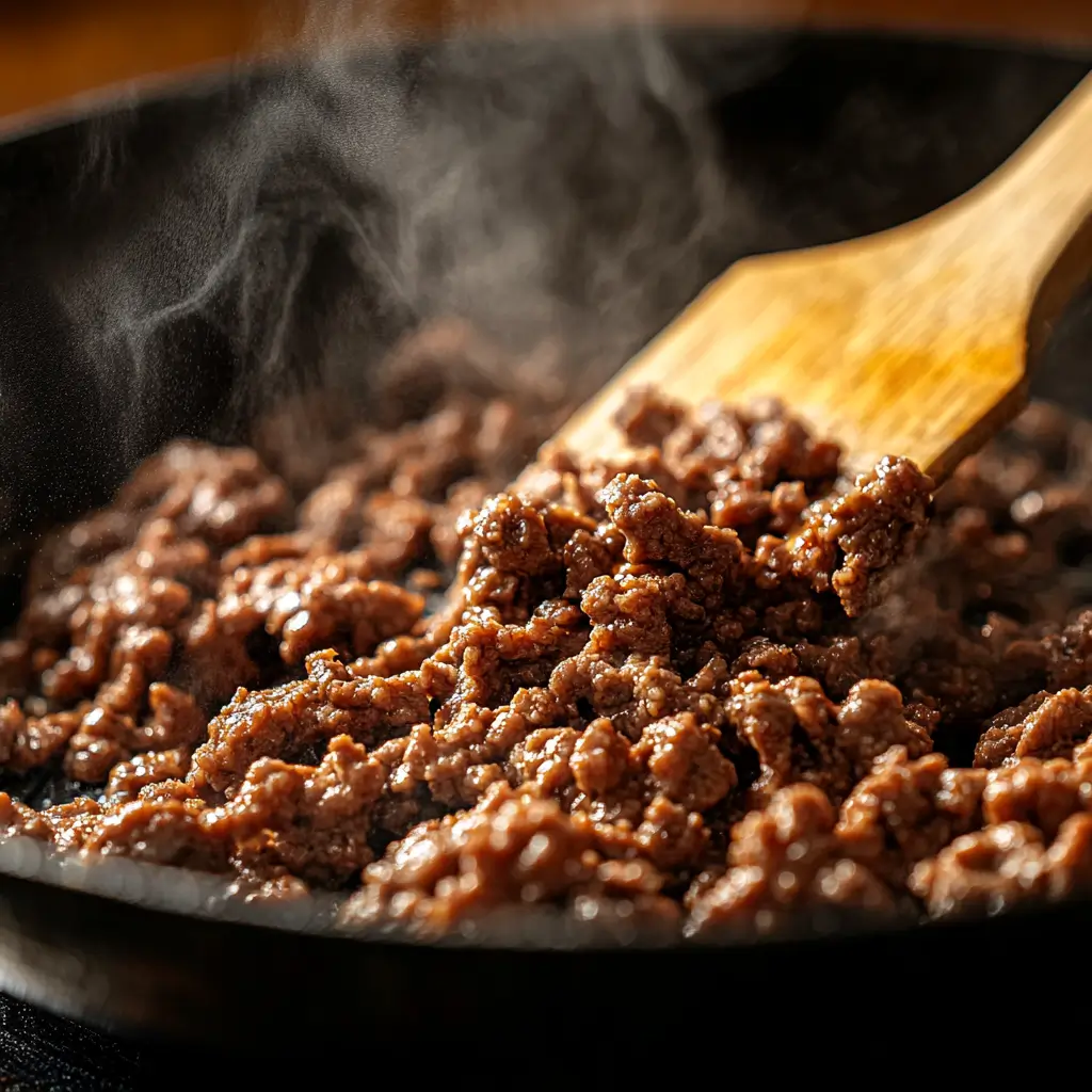 ground beef and broccoli stir fry