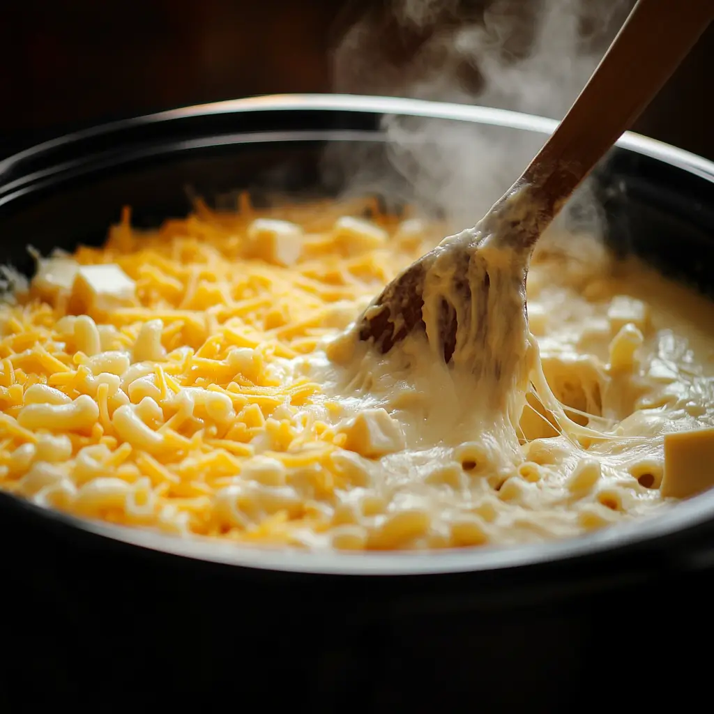 crock pot mac and cheese with cream cheese