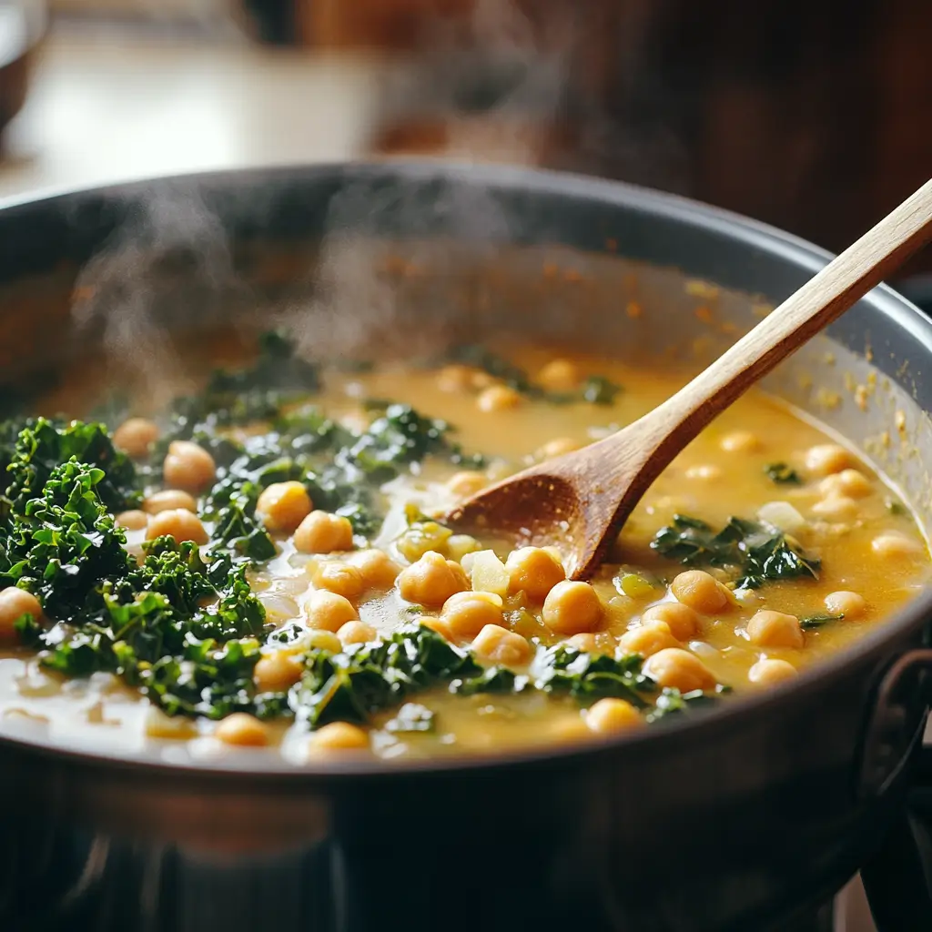 marry me chickpea soup with kale