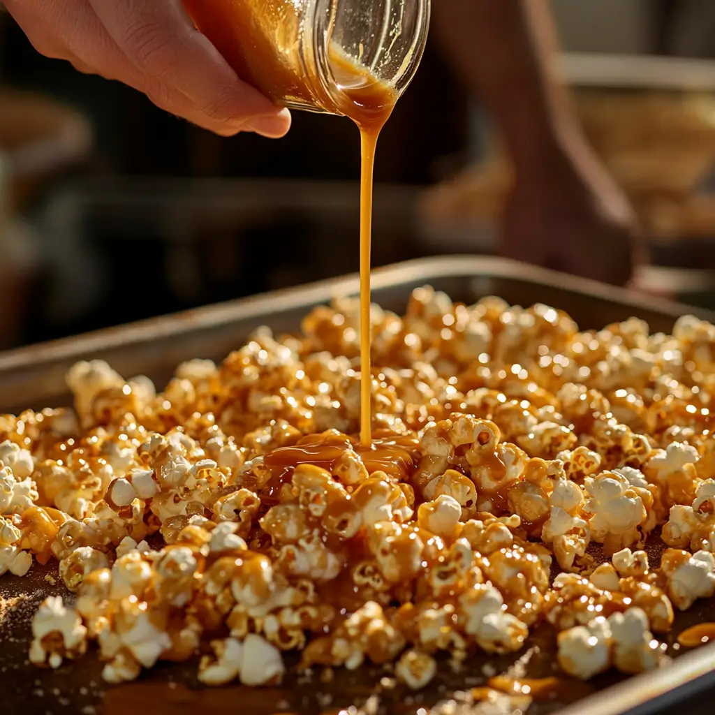 caramel cheese popcorn