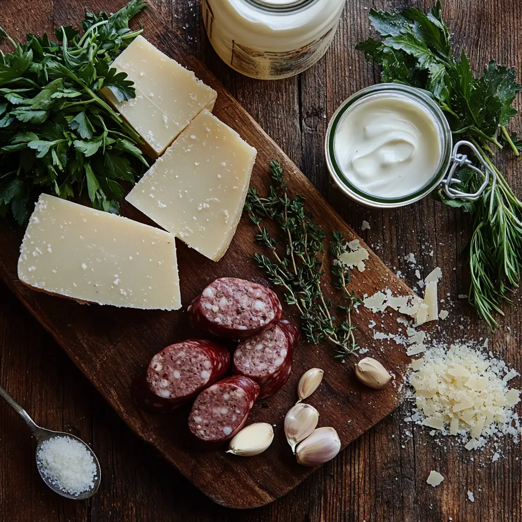 creamy parmesan italian sausage ditalini soup