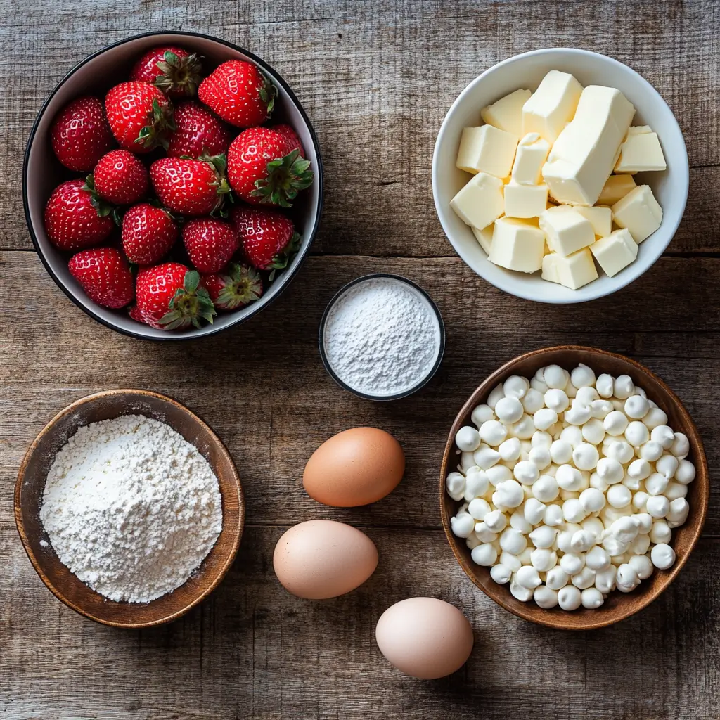 strawberry earthquake cake recipe