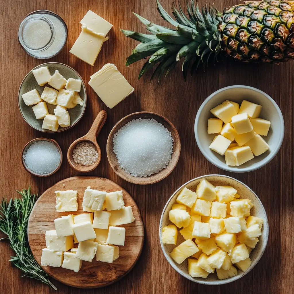 pineapple bread casserole