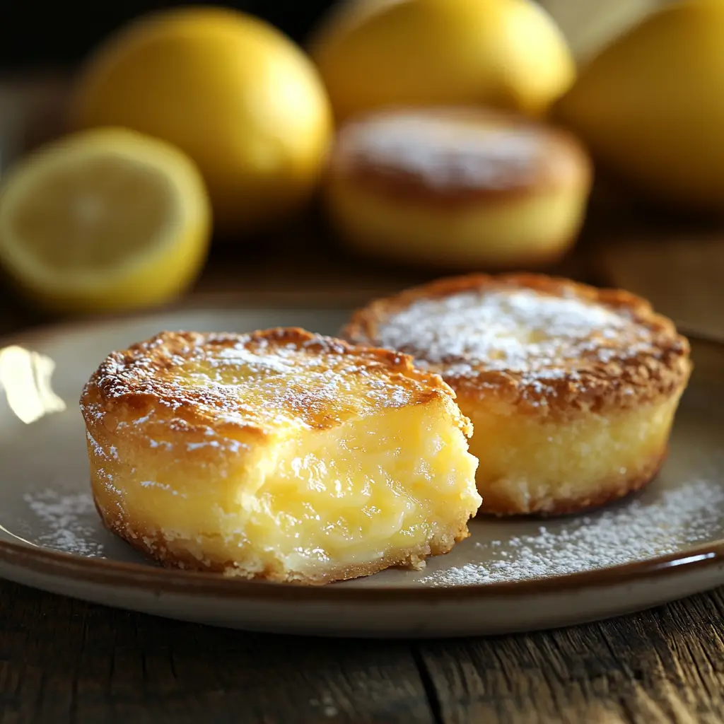 Baby Lemon Impossible Pies