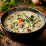 What is the healthiest version of creamy parmesan Italian sausage soup?