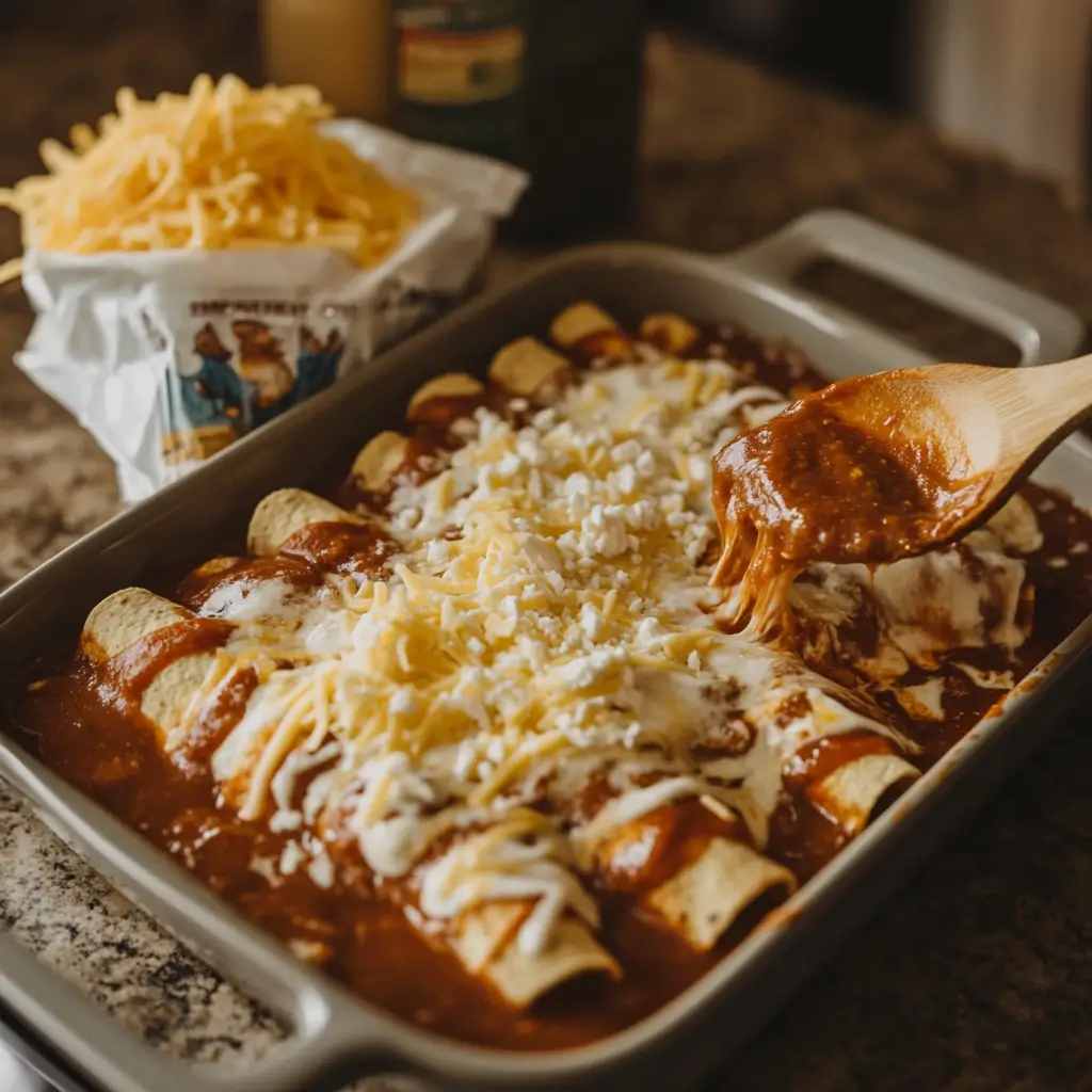 frozen burrito casserole