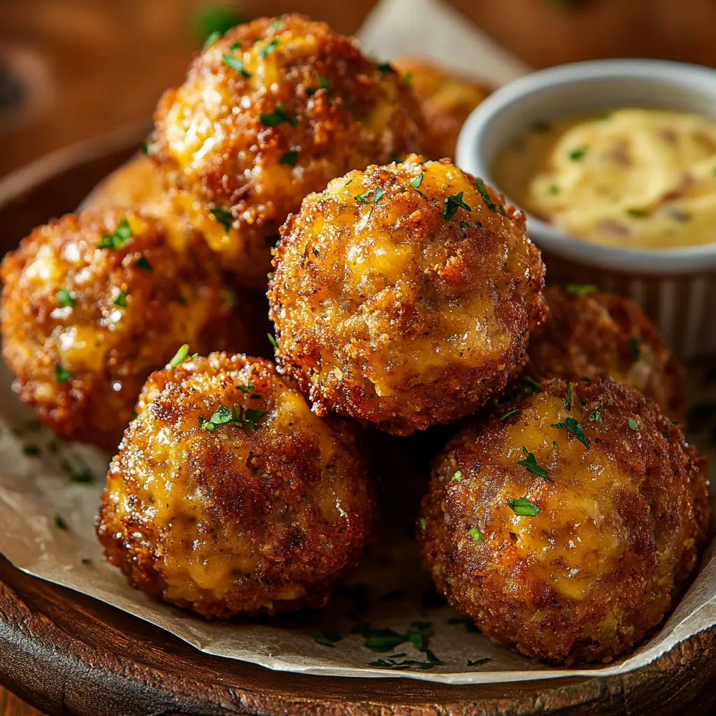 cream cheese sausage balls