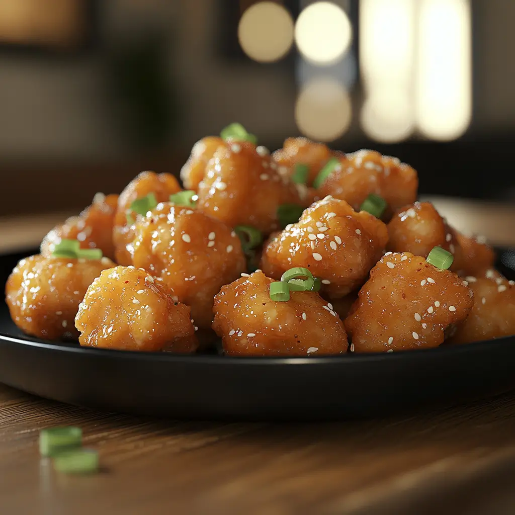 boneless ginger chicken bites