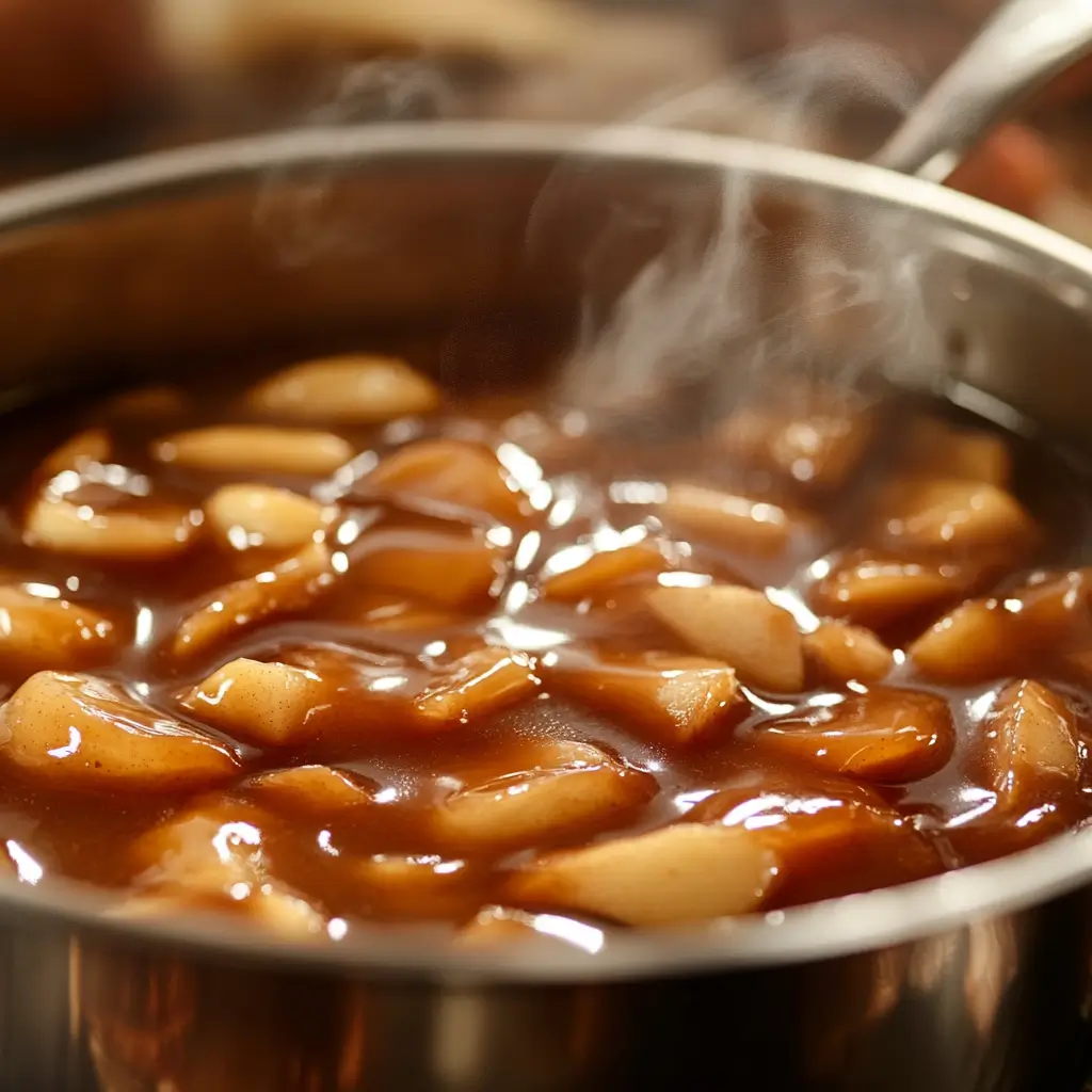 caramel apple pie filling