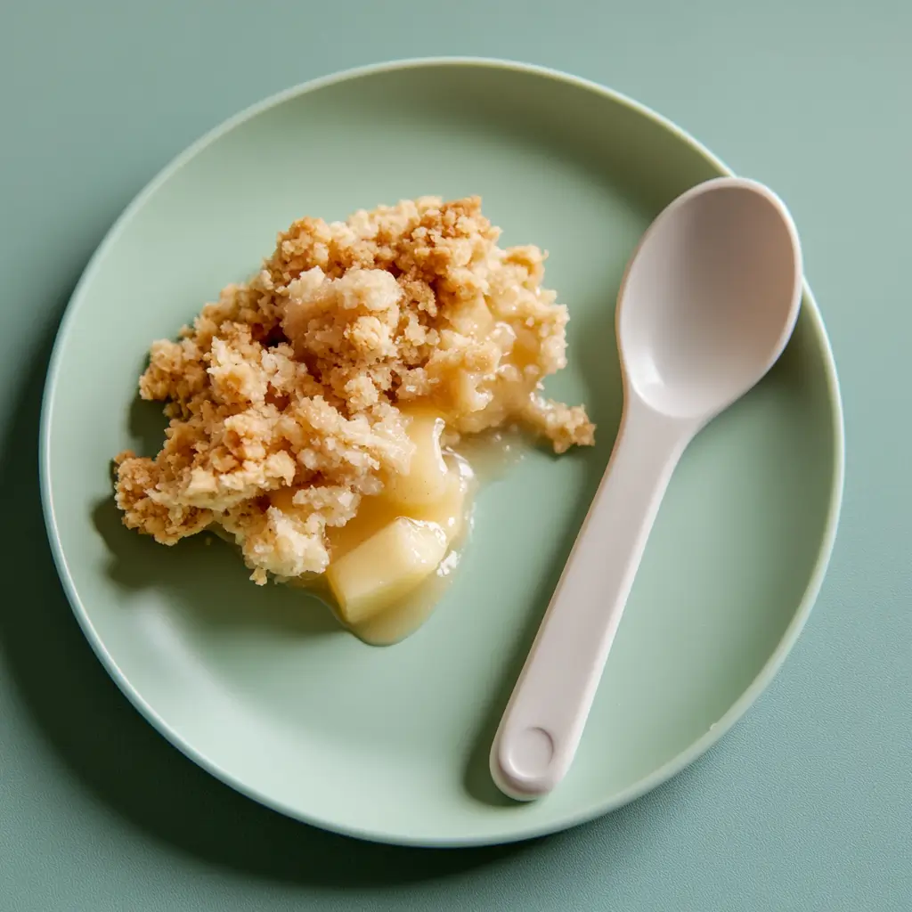 apple crumble recipe for baby