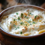 creamy alfredo lasagna soup