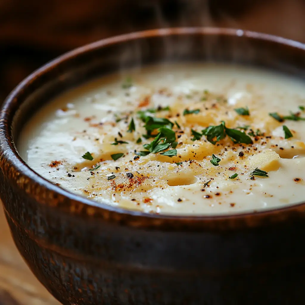 creamy Parmesan Italian Sausage Soup