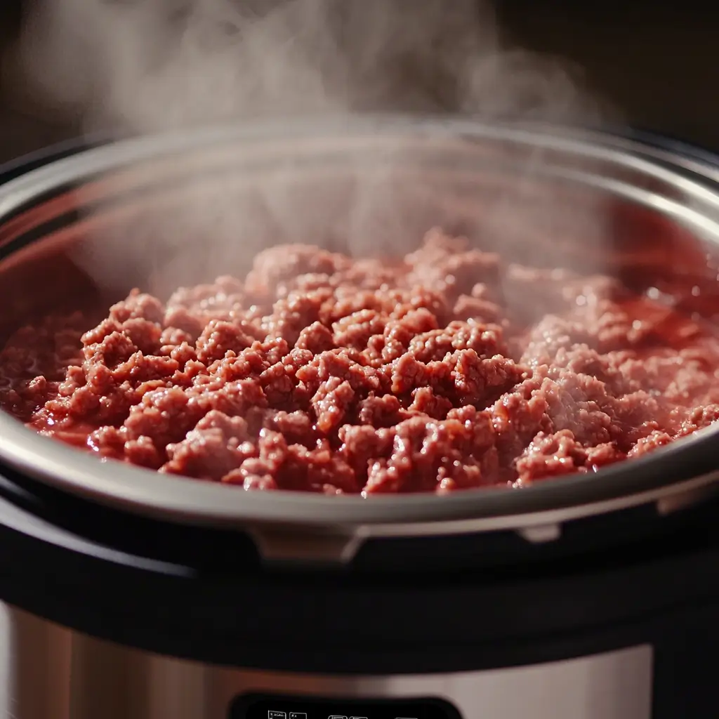 how to cook frozen ground beef