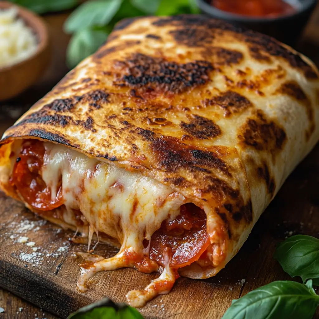 pizza burrito