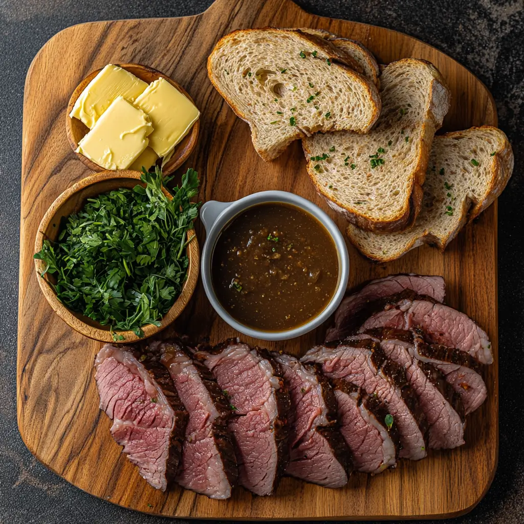 Hot Roast Beef Sandwich with Gravy 8 hot roast beef sandwich with gravy